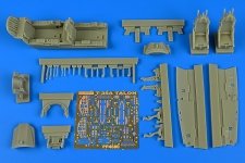Aires 4680 T-38A Talon cockpit set 1/48 TRUMPETER