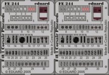 Eduard FE244 F4U-1 placards 1/48