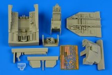 Aires 2187 F-117A Nighthawk cockpit set 1/32 Trumpeter