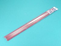 Tamiya 70137 Clear Plastic Beams 8mm Pipe 3szt