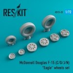 RESKIT RS72-0022 F-15 (C,D,J,N) EAGLE WHEELS SET 1/72