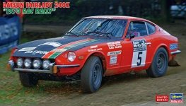 Hasegawa 20555 Datsun Fairlady 240Z 1973 RAC Rally 1/24