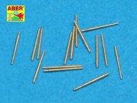 Aber 350L-15 Set of 16 pcs 37 mm L/83 barrels SK C/30 for German ships (1:350)