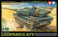 Tamiya 32607 Leopard 2 A7V German Main Battle Tank 1/48