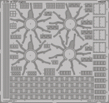 Eduard 32397 B-17E/ F engines  HK MODELS 1/32