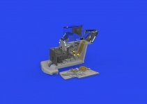Eduard 672327 Bf 109F cockpit PRINT EDUARD 1/72