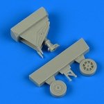 Quickboost QB48806 A-1H Skyraider tailwheel Tamiya 1/48