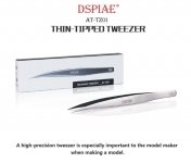 DSPIAE AT-TZ01 Thin-Tipped Tweezer / Pęseta z cienką końcówką