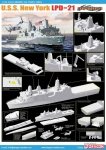 Dragon 7110 U.S.S. New York LPD-21 1/700
