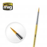 AMMO of Mig Jimenez 8613 1 SYNTETIC ROUND BRUSH