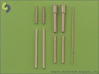 Master AM-48-019 Fw 190 A7, A8 armament set (MG 131 barrel tips, MG 151 barrels, MG 151 fairings) & Pitot Tube (1:48)