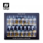 Vallejo 71193 Model Air - RLM Complete Set 16 pcsx17ml