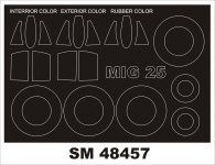 Montex SM48457 MiG-25 ICM 1/48