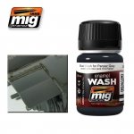 AMMO of Mig Jimenez 1006 BLUE WASH FOR PANZER GREY 35ml