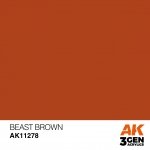 AK Interactive AK11278 BEAST BROWN – COLOR PUNCH 17ml