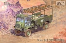 IBG 72005 Bedford QL Fire Tender 1/72