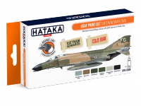Hataka HTK-CS09 ORANGE LINE – USAF Paint Set (Vietnam war-era) 6x17ml