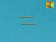 Aber 72L-50 Set of 2 barrels for German machine guns MG34 (1:72)