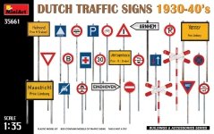 MiniArt 35661 DUTCH TRAFFIC SIGNS 1930-40’s 1/35