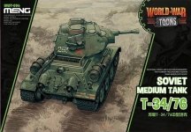 Meng Model WWT-006 World War Toons T-34/76 Soviet Medium Tank