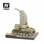 Vallejo SC003 Diorama Zniszczony budynek europejski  1/35