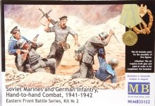 Master Box 35152 Soviet Marines  German Infantry 1941-1942 (1/35)