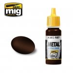 AMMO of Mig Jimenez 0187 JET EXHAUST BURNT IRON 17ml.