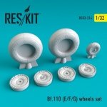 RESKIT RS32-0216 Bf.110 (E/F/G) wheels set 1/32