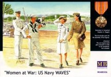 Master Box 3556 Women at war - US Navy Waves (1:35)