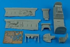 Aires 2091 P-51D Mustang cockpit set 1/32 Trumpeter