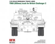 Rye Field Model 5054 TR60 Workable Track Links for Challenger 2 1/35