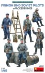 Mini Art 49022 Finnish and Soviet Pilots - 6 figures 1/48