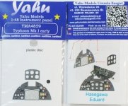 Yahu YMA4859 Typhoon Mk.I Early (Hasegawa, Eduard) 1:48