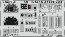 Eduard FE960 Spitfire Mk. I 1/48 TAMIYA