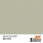 AK Interactive AK11010 Medium Grey 17ml