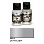 Vallejo 77717 Metal Color- Dull Aluminium 32ml