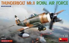 MiniArt 48012 THUNDERBOLT Mk.II. ROYAL AIR FORCE. ADVANCED KIT 1/48