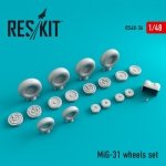 RESKIT RS48-0036 Mig-31 wheels set 1/48