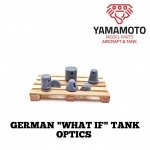 Yamamoto Model Parts YMP3511 German What if tank optics 1/35