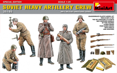 MiniArt 35185 SOVIET HEAVY ARTILLERY CREW (1:35)