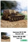 Zebrano 100-001 Su-76M 1:100