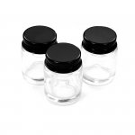 SprayCraft SP5003 3x 22 ml Jars for SP50 Multi-Purpose Airbrush Kit