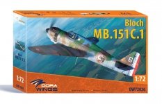 Dora Wings 72026 Bloch MB151C-1 1/72