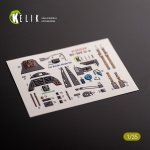 KELIK K35039 Bf-109 G-6 - interior 3D decals for Border Models kit 1/35