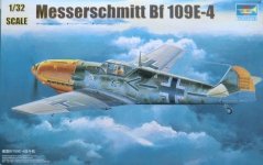 Trumpeter 02289 Messerschmitt Bf-109 E-4 (1:32)