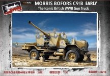 Thunder Model 35210 British Morris Bofors C9/B Gun truck Early variant 1/35