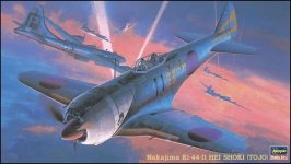 Hasegawa JT36 NAKAJIMA Ki-44-II HEI SHOKI (TOJO) 1/48