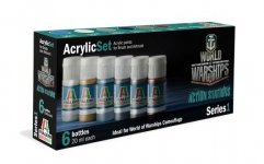 Italeri 447AP ACRYLIC SET: WORLD OF WARSHIPS 6x20ml