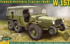 ACE 72536 French Artillery Tractor W-15T (1:72)