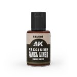 AK Interactive AK12106 DARK RUST - PRECISION PANEL LINER 30ml
